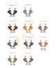 Rhinestone Sneaker Statement Earrings .70 each pair