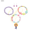 Kids Mermaid Bracelet & Stud Earring Set .70 each