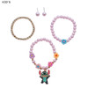 Kids Novelty Bracelet & Stud Earring Set .70 each