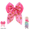 5.9" Novelty Gator Clip Hair Bow .70 each