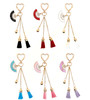 Fan Tassel Keychain/Bag Charm .70 each