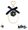 Pearl Wristlet Camellia Keychain/Bag Charm .70 each