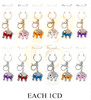 Elephant Rhinestone Keychain .70 each