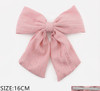 6.3" Stone Mesh Hair Bow .70 each