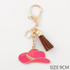 3.5" Cowgirl Hat Tassel Keychain .70 each