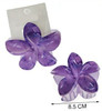 Marble Plumeria Flower Hair Claw Clip .70 each