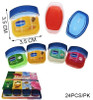 Travel Size Moisturizing Lip Balm Gel 24 per display box .62 each