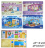 4 Pc Set 3D DIY Room Puzzle Set Educational Building Toy .75 each set