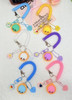 Dumpling Coiled Wrist Strap with Charm & Keychain .75 each