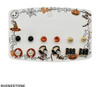 6 Pair Assorted Halloween Stud Earring Set .70 each set