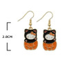 1.1" Novelty Halloween Dangle Earring .70 each pair