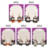 1.1" Novelty Halloween Dangle Earring .70 each pair