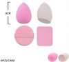 4 Pc Makeup Sponge Blender Set .70 each set