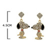 1.8" Novelty Rhinestone Dangling Earring .70 each pair