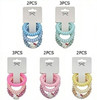 3 Pc Set Novelty Coil Hair Ties .70 each set