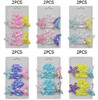 3.2" 2 Pc Set Mermaid Sequin Hair Clip .70 each set
