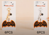 4.9" Halloween Bat Keychain w/ Charms .70 each