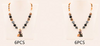17"+3" Halloween Black Cat Pendant Necklace .70 each