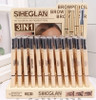 3-in-1 Waterproof Eyebrow Pencil Kit 72 pcs per display box .75 each