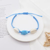 Cowrie Shell & Turtle Adjustable Bracelet .70 each