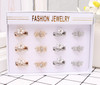 Rhinestone Flower Fashion Ring .70 each