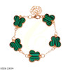 Striped Butterfly Charm Chain Bracelet .70 each