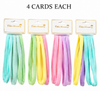 4 Pc Soft Pastel Nylon Headband Set .70 each set