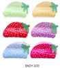 3.2" Strawberry Hair Claw .70 each