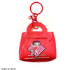 3.5" Novelty Coin Purse w/ Handle & Keychain .70 each