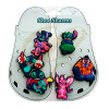 6 Pk Set of Shoe Charms Novelty Theme .75 per set