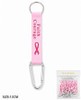 5.1" Pink Ribbon “Faith & Courage” Keychain .70 each