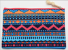Large 9" X 5.5" Zipper All Purpose Bags Aztec Theme 12 per pk .70 each
