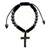 Hematite Cross Adjustable Bracelet .70 each