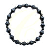 Faceted Diamond-Bead Hematite Bracelet .70 each