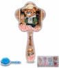 Cute Teddy Bear Paddle Hairbrush Glitter Liquid Design $1.50 each