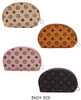 8.3" x 5.5" Hi Fashion Look Zipper Cosmetic Bag 4 colors .70 each