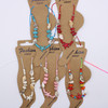 Seashell & Starfish Fashion Anklet .70 each