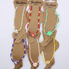 Plumeria Flower Beaded Anklet .70 each