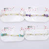 #1 MOM Natural Stone Beaded Bracelet .70 each