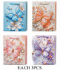 7.1" × 9.1" Butterfly & Floral Gift Bag .70 each