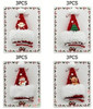 3.9" Christmas Santa Hat Hair Clips .70 each