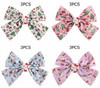 5.9" Christmas Novelty Bow Hair Clips .70 each