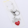 #1 MOM Rhinestone Heart Keychain .70 each