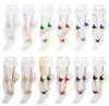 Rhinestone Butterfly Charm Anklet .70 each