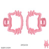 2 Pc Set Cat Hair Claw Clip .70 each set