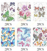 3.25" Butterfly Theme Square Compact Mirror $1.87 each