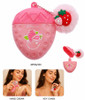 Strawberry Hand Cream Keychain with Pom-Pom 12 pcs per display box $1.50 each