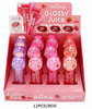 Glossy Juice 2-Piece Lip Gloss + Lip Balm Set 12 sets per display $1.50 each set