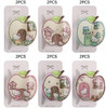 3.2" Novelty Apple Hair Claw Clip .70 each