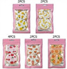 2-Pc Fruit Print Makeup Powder Puff Set .70 each set